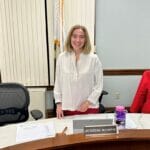 Jackie McCarthy as the new chair of the Reading Select Board