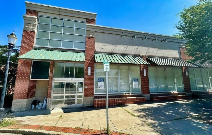 The former Walgreens in August 2023