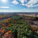 Fall Foliage in the Reading Town Forest - October 2023