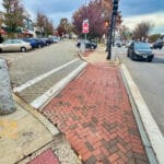 The crosswalk in question outside of CVS