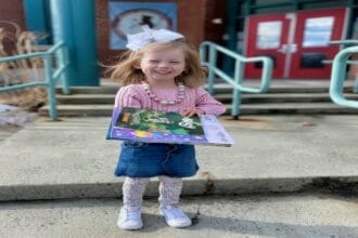 A current kindergartner at Birch Meadow Elementary School.